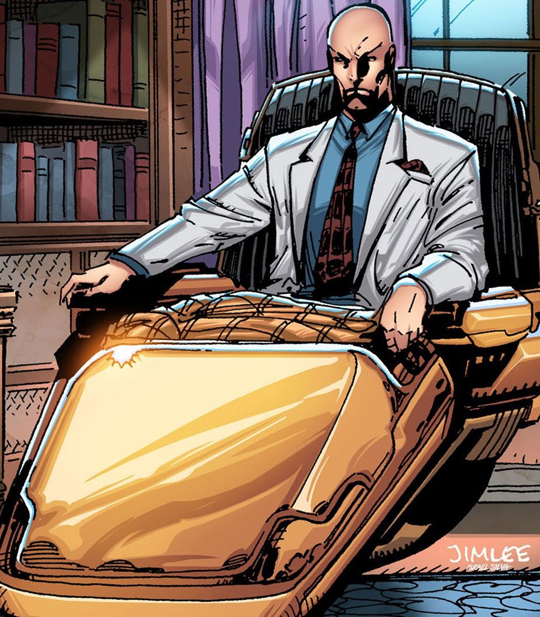 Professor X in X-Men by Jim Lee