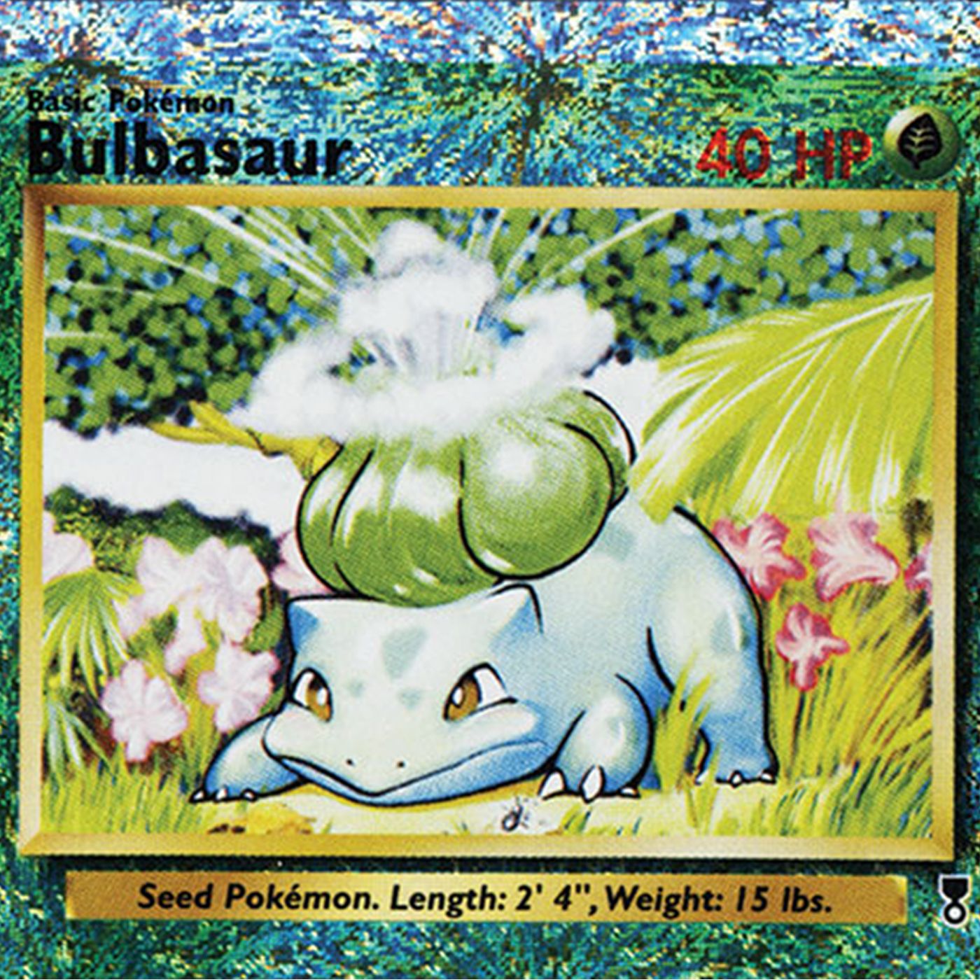 Reverse Foil Bulbasaur