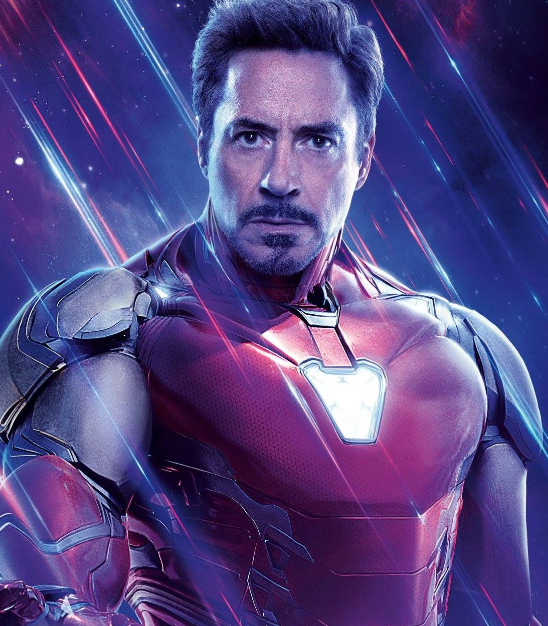 Robert Downey Jr as Tony Stark Iron Man in Avengers Endgame