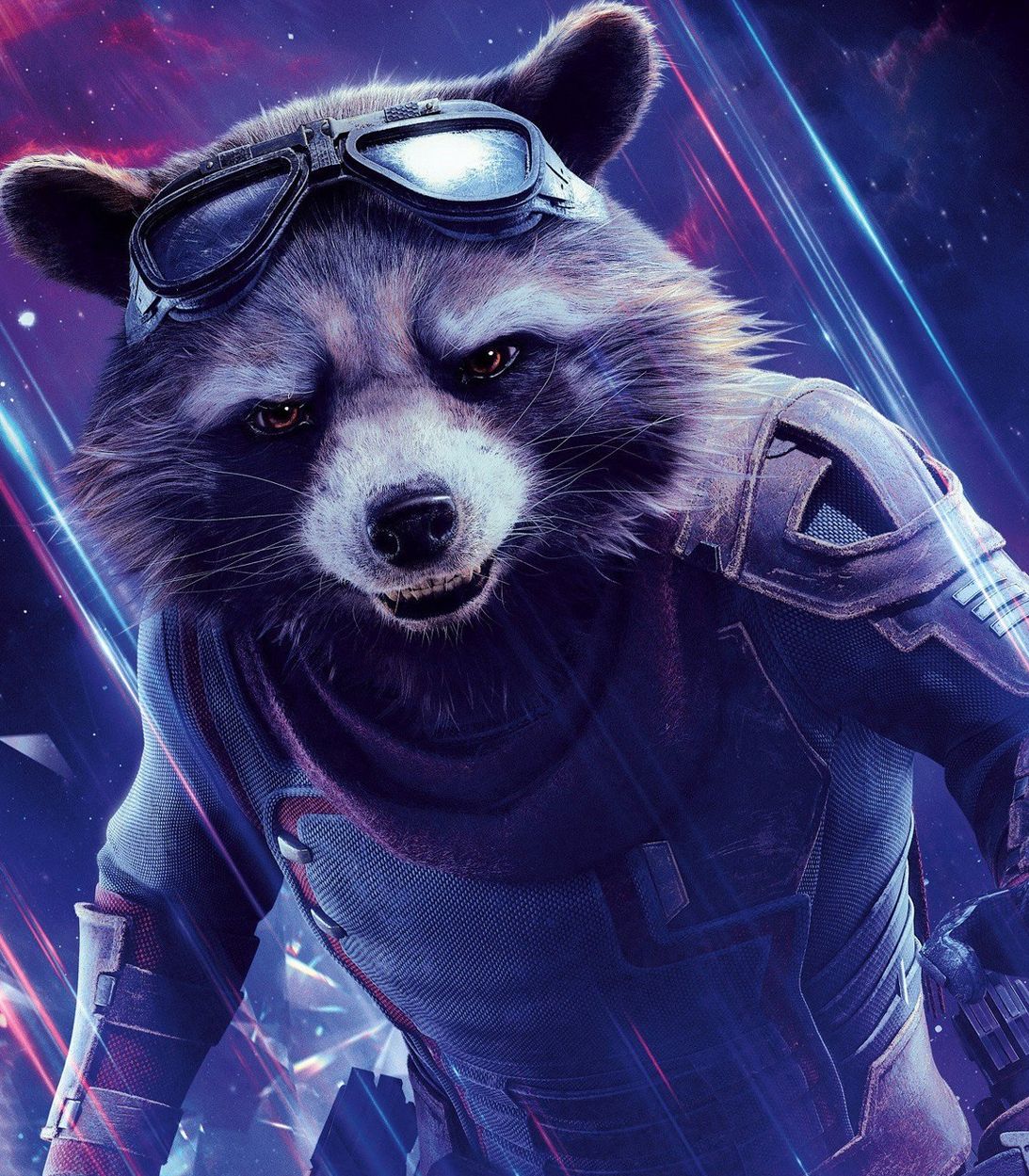 Rocket Raccoon in Avengers Endgame