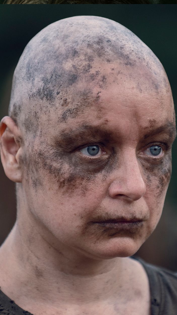 Samantha Morton as Alpha in the Walking Dead
