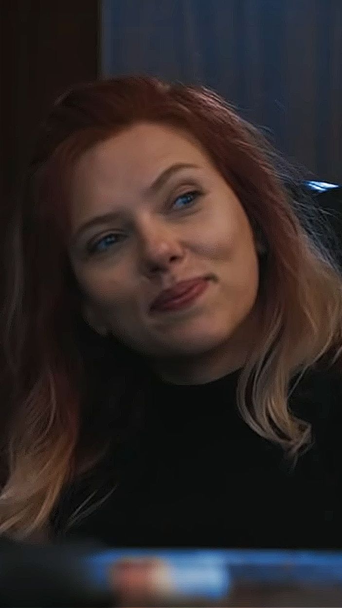 Scarlett Johansson as Black Widow in Avengers Endgame