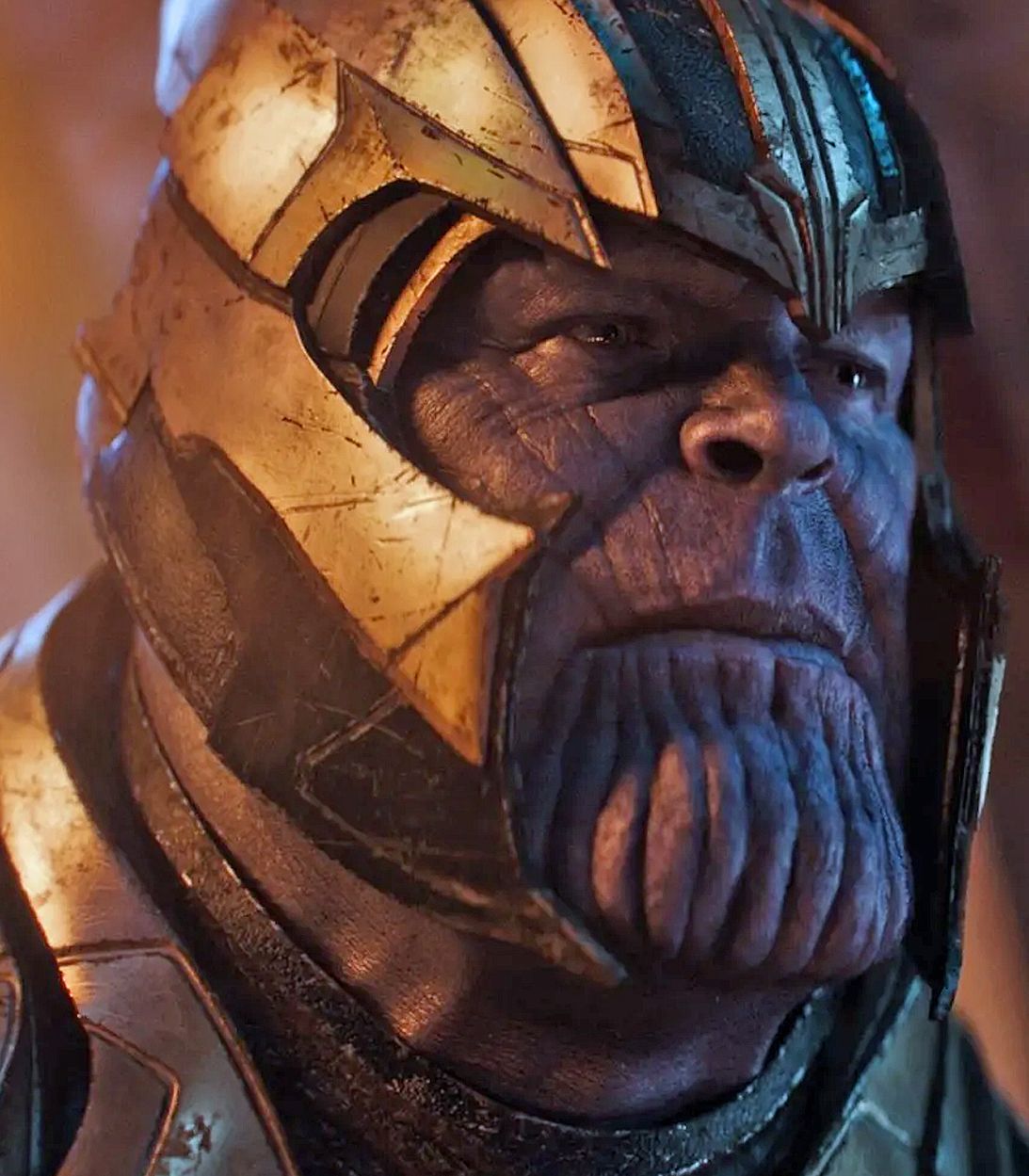 Thanos Armor in Avengers Infinity War Vertical