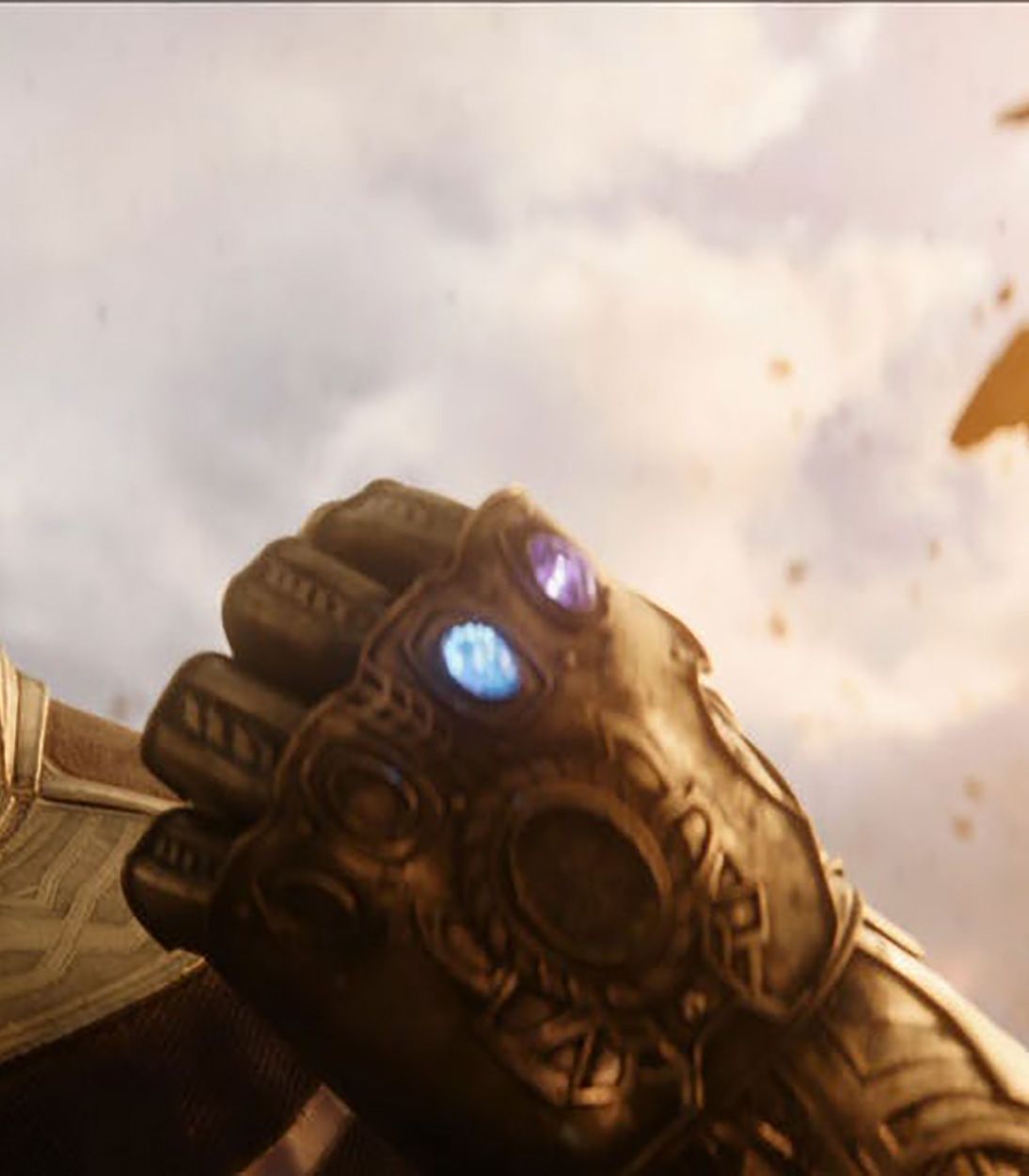 Thanos Infinity Gauntlet Fake Vertical