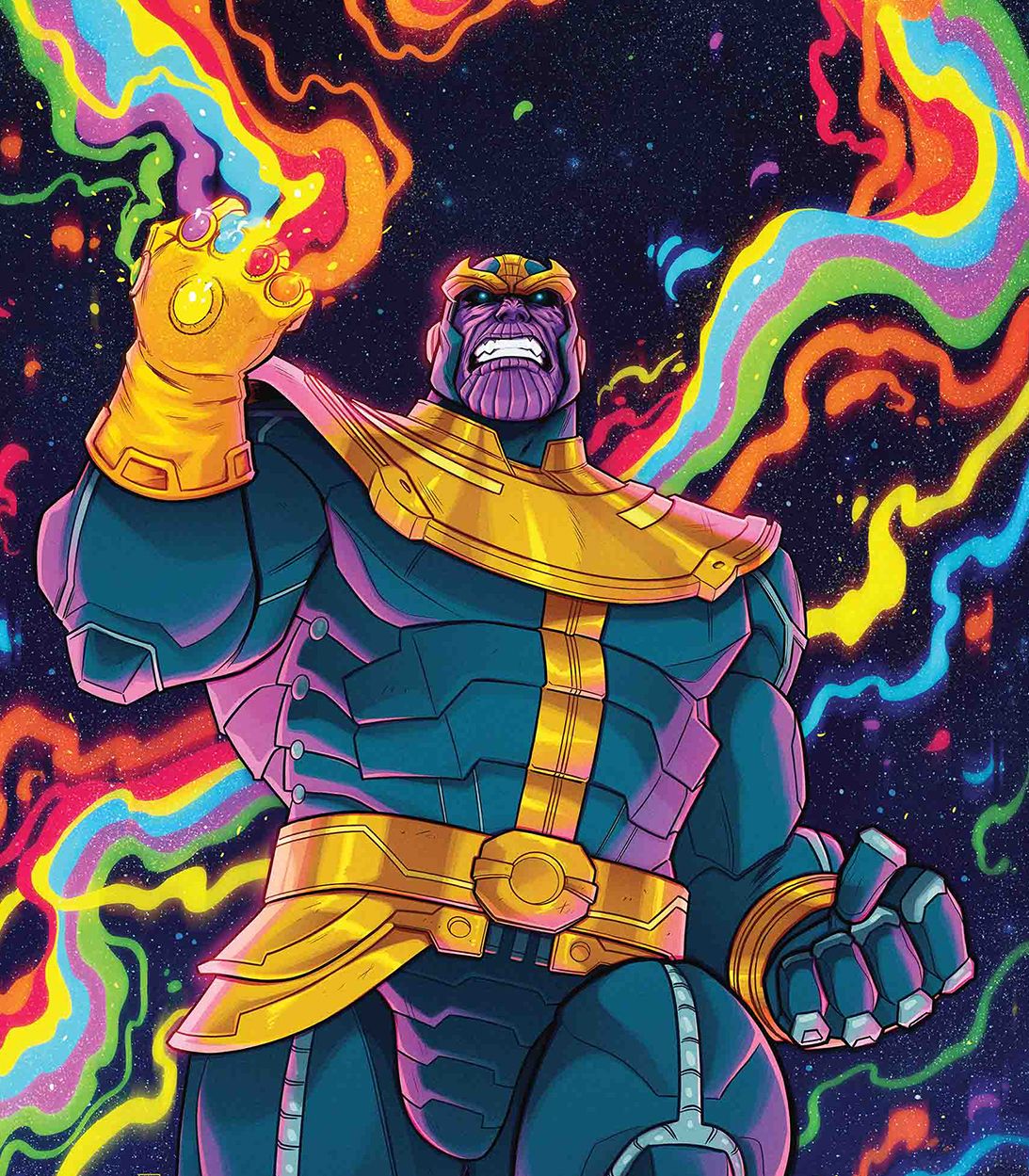 Thanos and the Infinity Gauntlet in Marvel Tales Thanos #1 by Jen Bartel