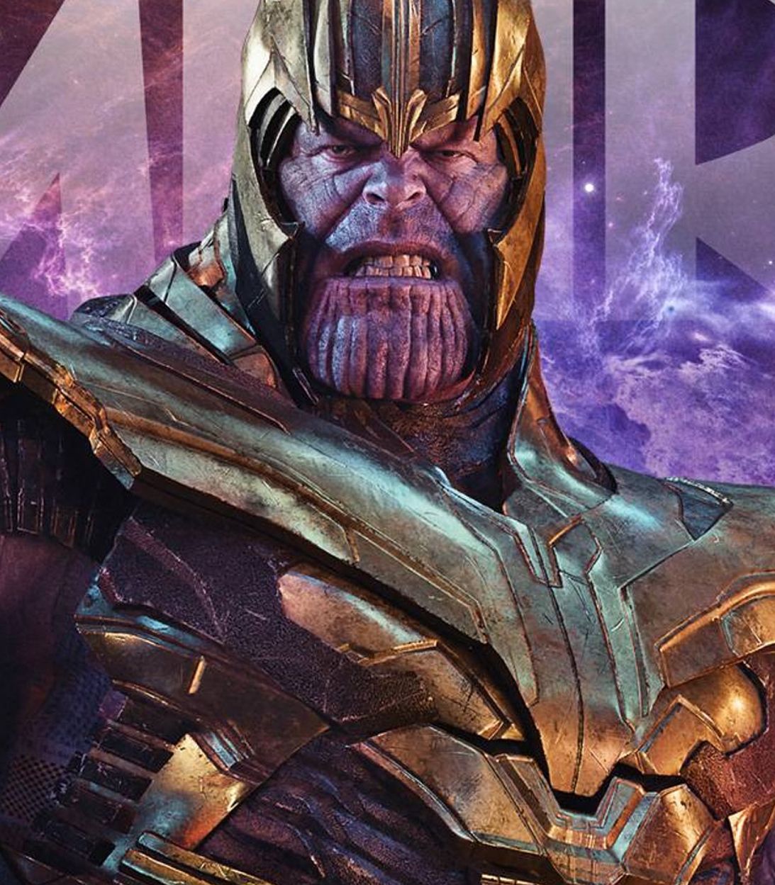 Thanos in Avengers Endgame Vertical