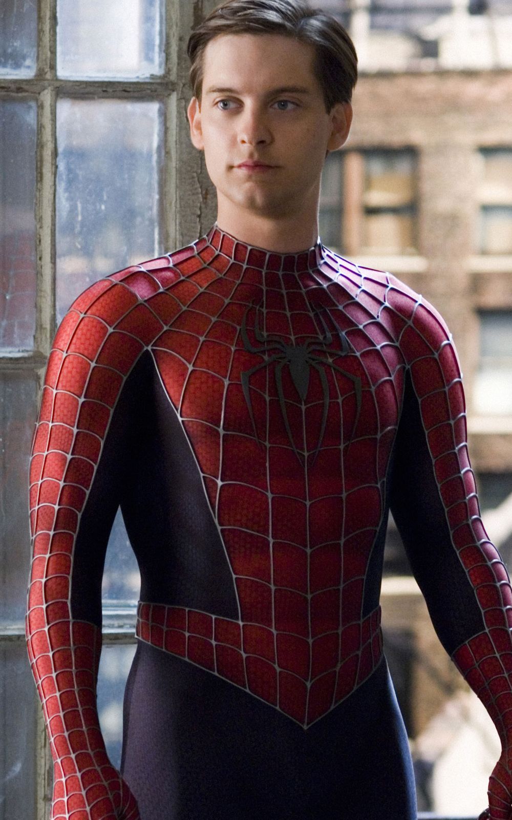 Tobey Maguire as Unmasked Spider-Man 10-16