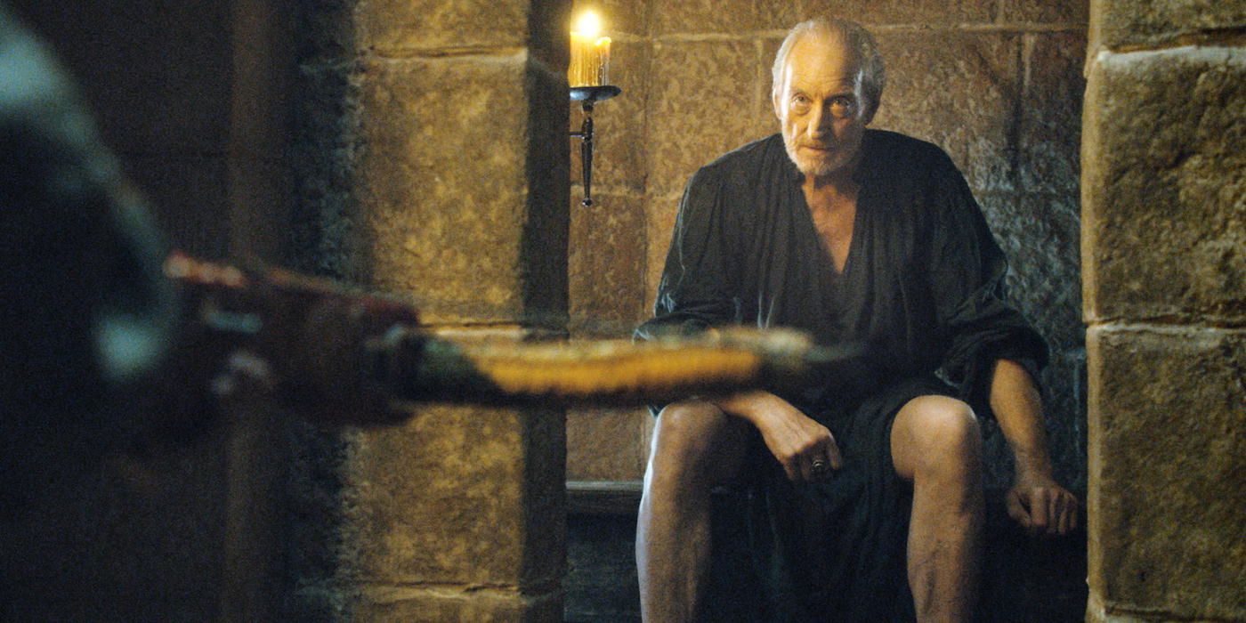 Tywin Lannister is killed by Tyrion while on the toilet in Game of Thrones