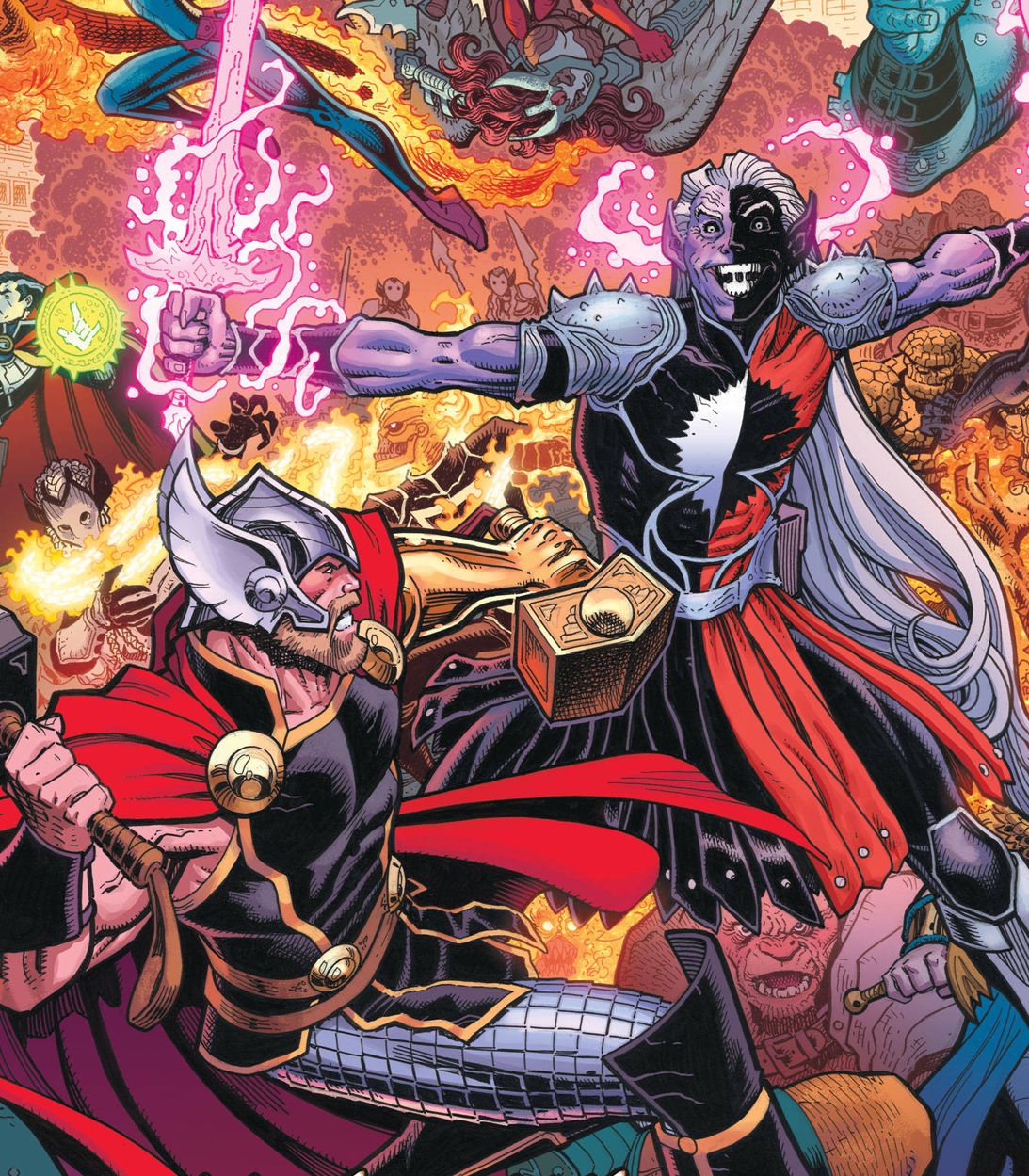 War of the Realms #1 by Art Adams