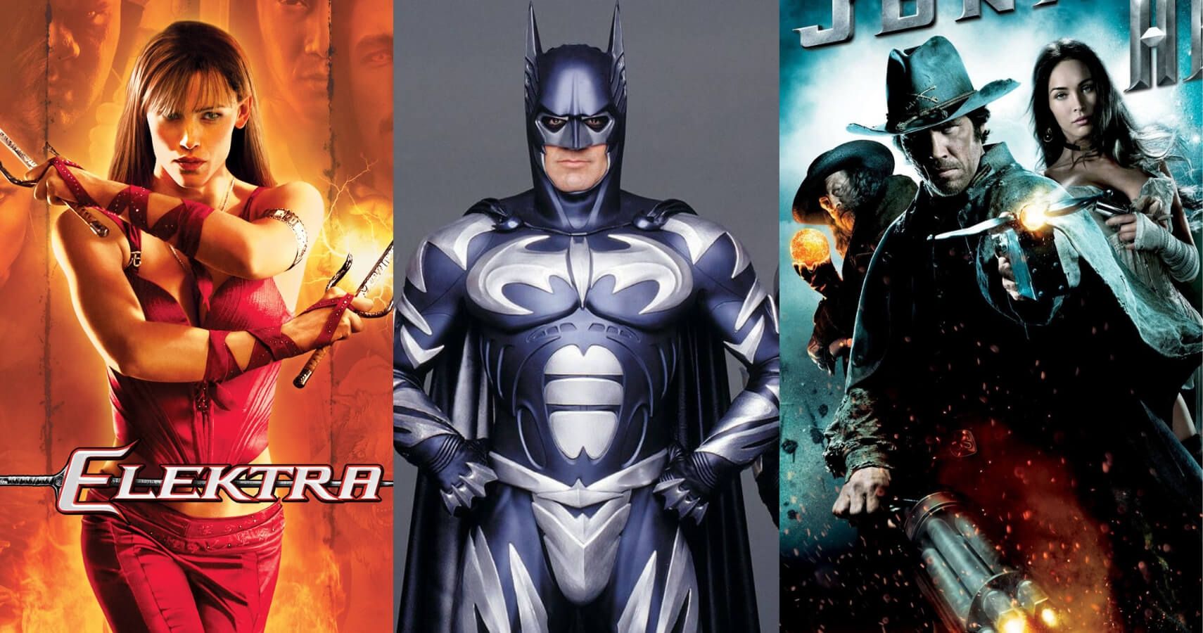 Ranking The Worst Superhero Movies According To Rotten Tomatoes