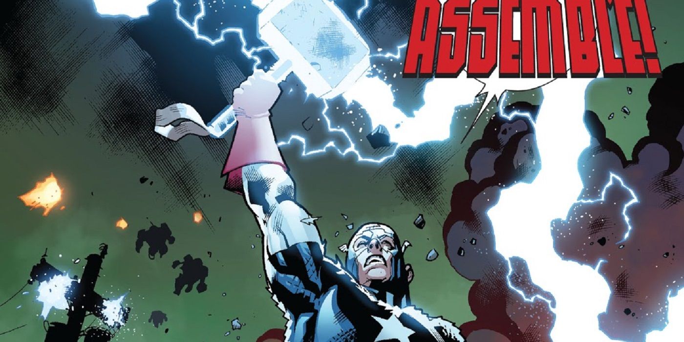 Time Captain America Has Wielded Thor's Hammer, Mjolnir