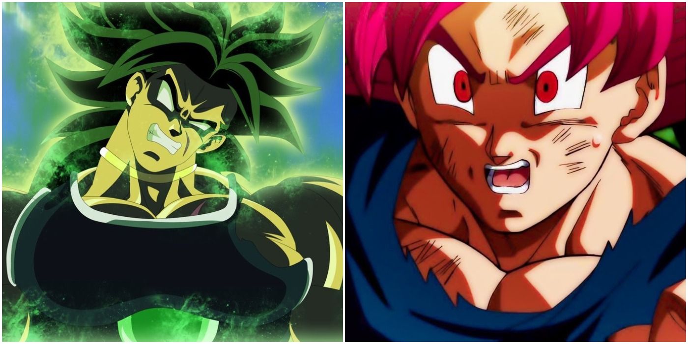 Super Saiyan God Goku vs. Broly