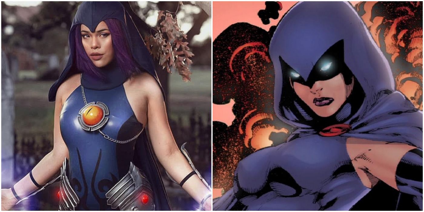 10 Best Cosplays of Raven From DC Comics