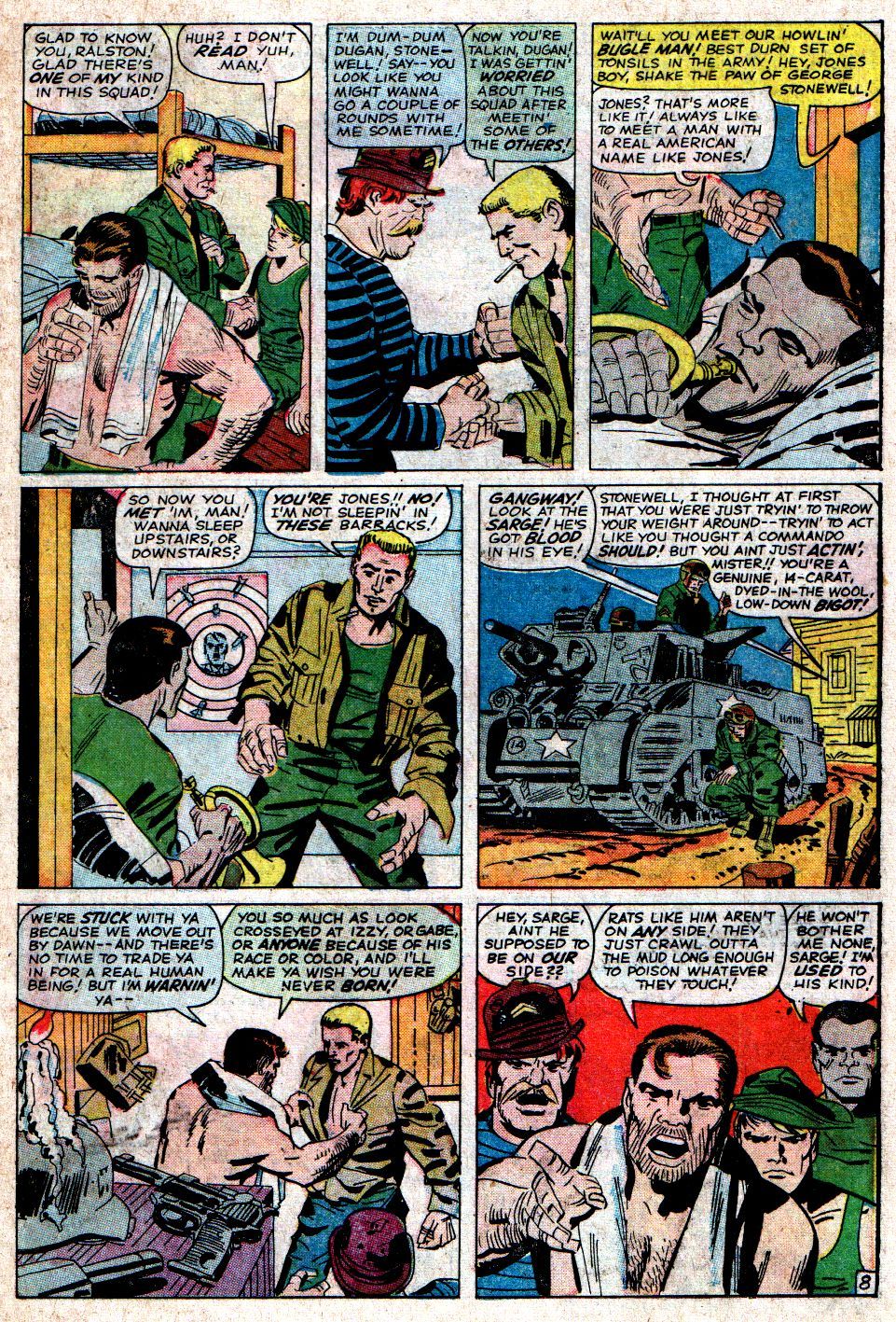 Sgt. Fury and The Howling Commandos Have No Patience for Any Bigots