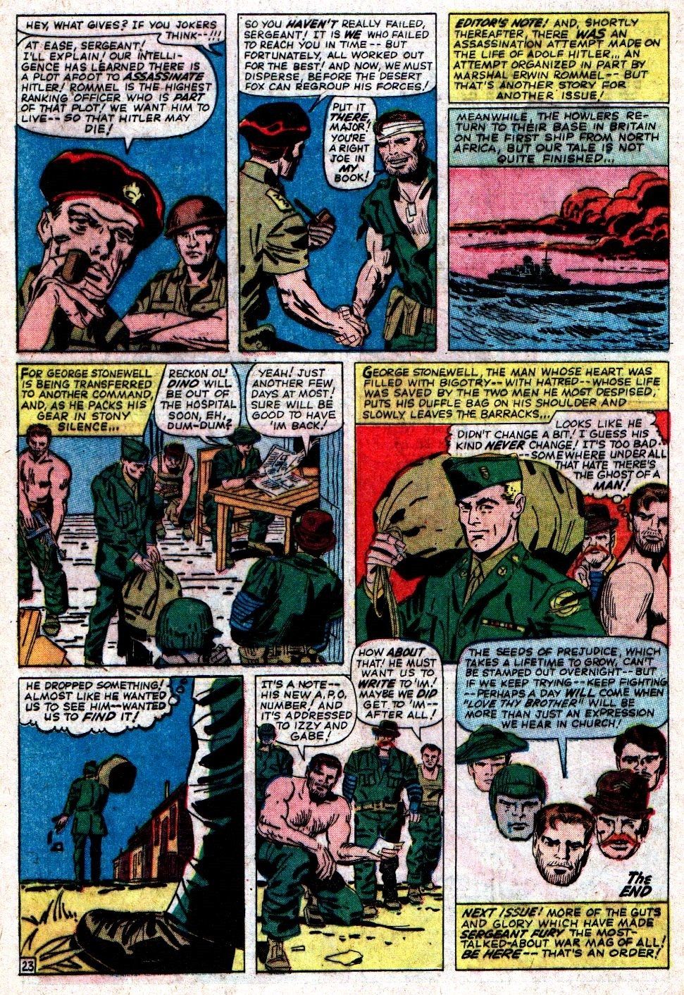 Sgt. Fury and The Howling Commandos Have No Patience for Any Bigots