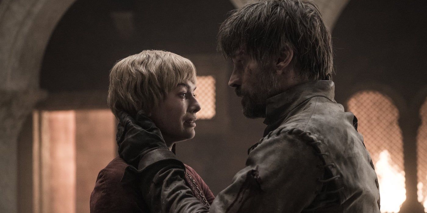 Jaime ve Cersei Lannister'ın Game of Thrones'daki ölüm sahnesi.