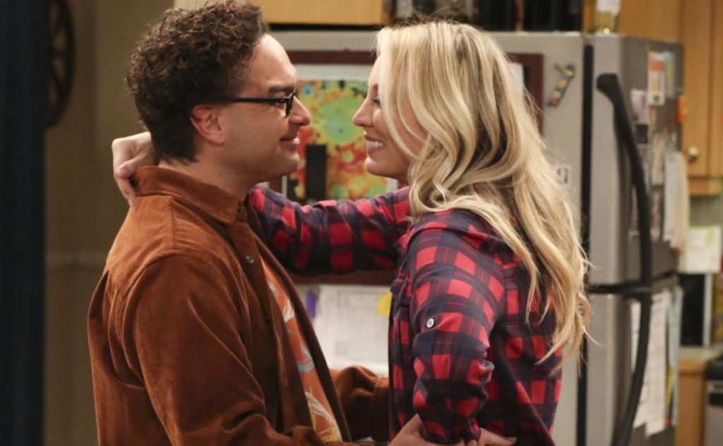 Leonard Hofstadter and Penny Hofstadter in The Big Bang Theory finale