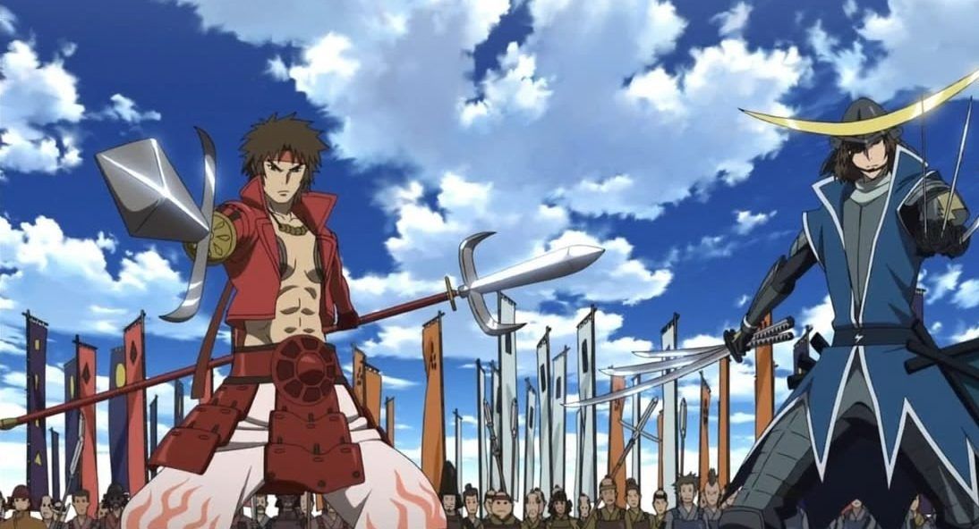 Date Masamune Clashing With Sanada Yukimura in Samurai Kings