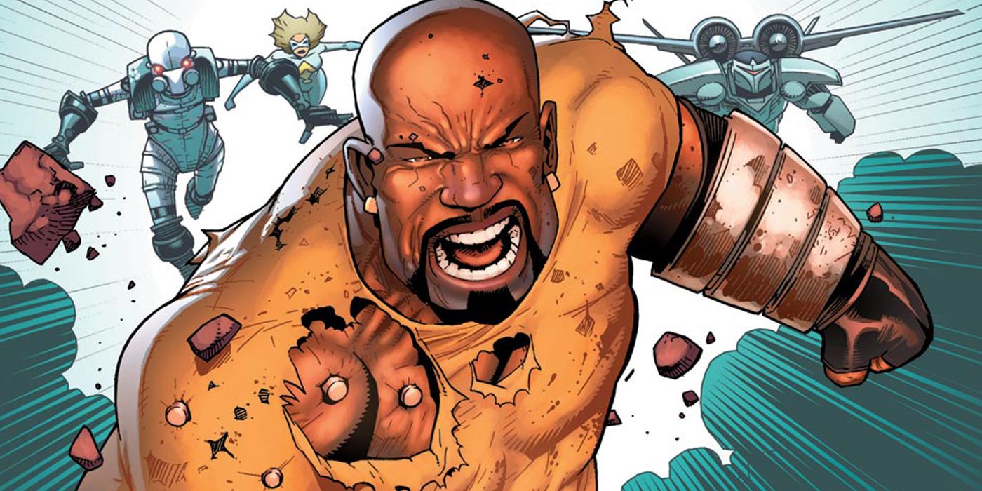 Luke Cage leading the Thunderbolts.