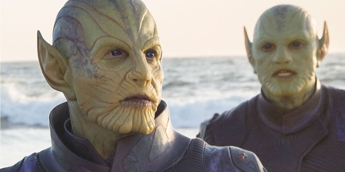 The Skrulls from the MCU's Captain Marvel