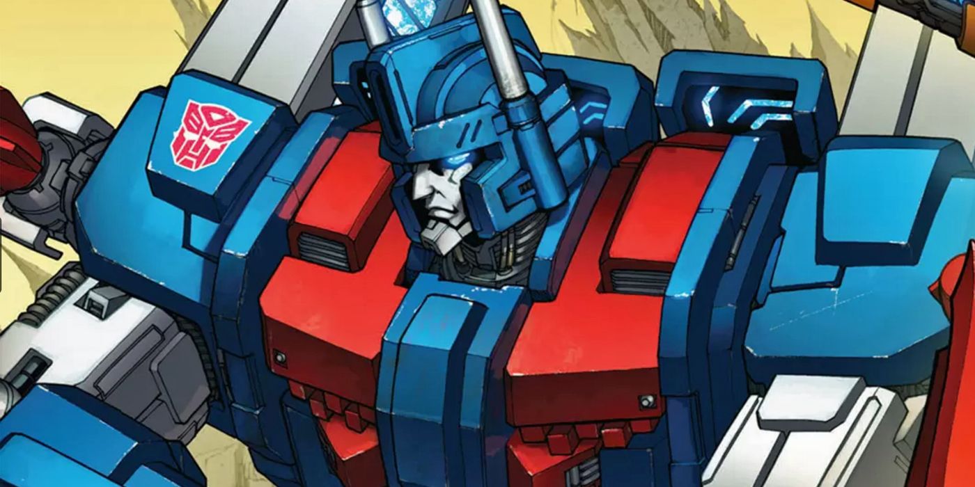 Autobot commander Ultra Magnus as seen in IDW's Transformers comics.