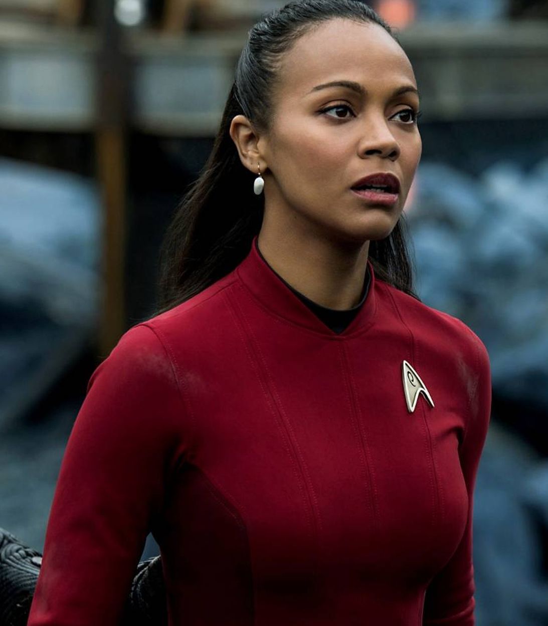 Zoe Saldana Star Trek Uhura 1093