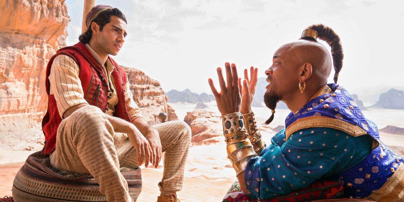 Aladdin's live-action remake with Will Smith as the Genie