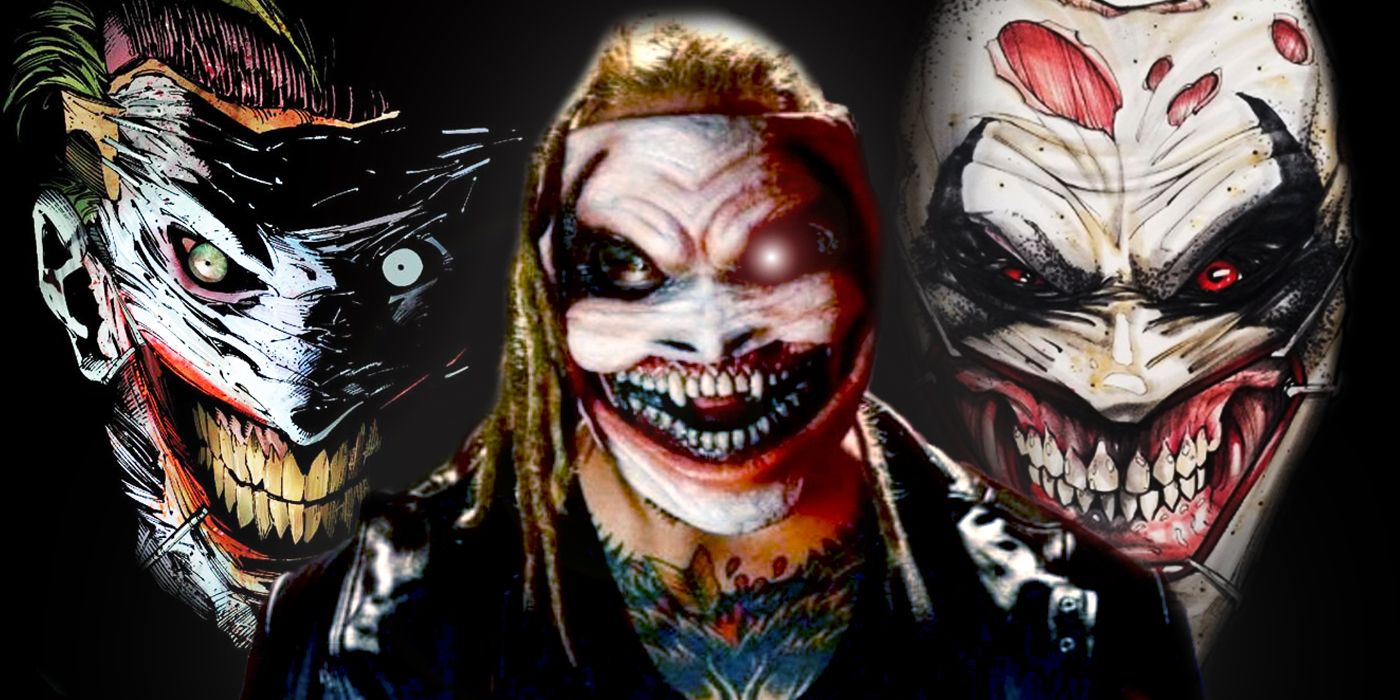 WWE's Bray Wyatt's New Mask Is Inspired by New 52 Joker - Sort Of