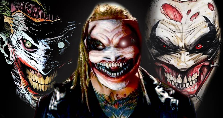 Wwe S Bray Wyatt S New Mask Is Inspired By New 52 Joker Sort Of Wwe S Bray Wyatt S New Mask Is Inspired By New 52 Joker Sort Of