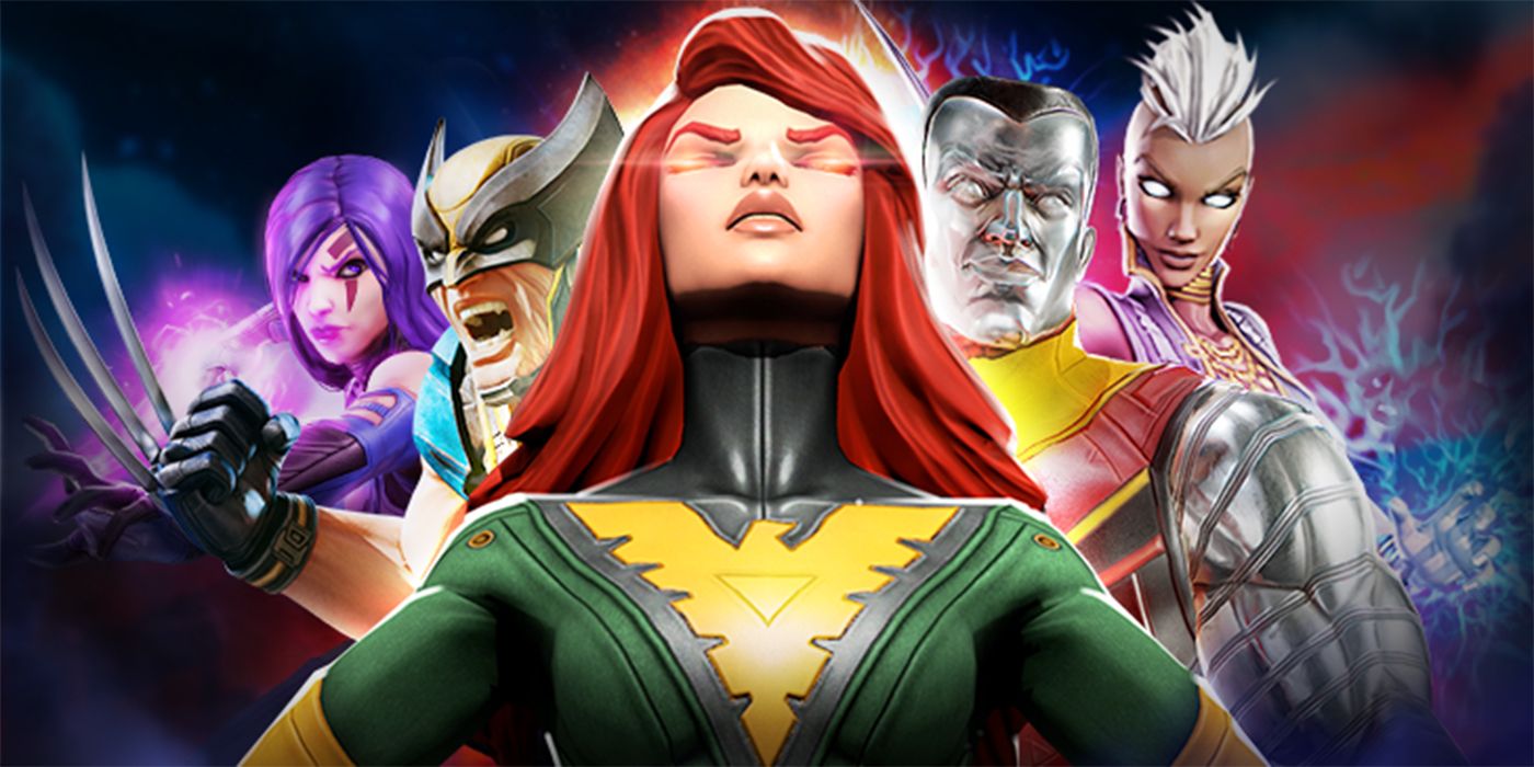 Fênix e mais personagens de X-Men chegam a Marvel Strike Force em