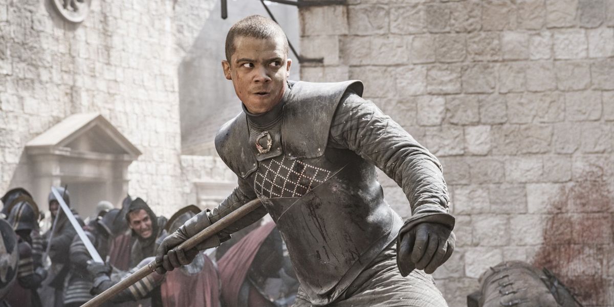 Grey Worm on Game of Thrones