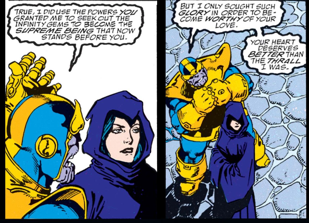 Mistress Death in The Infinity Gauntlet