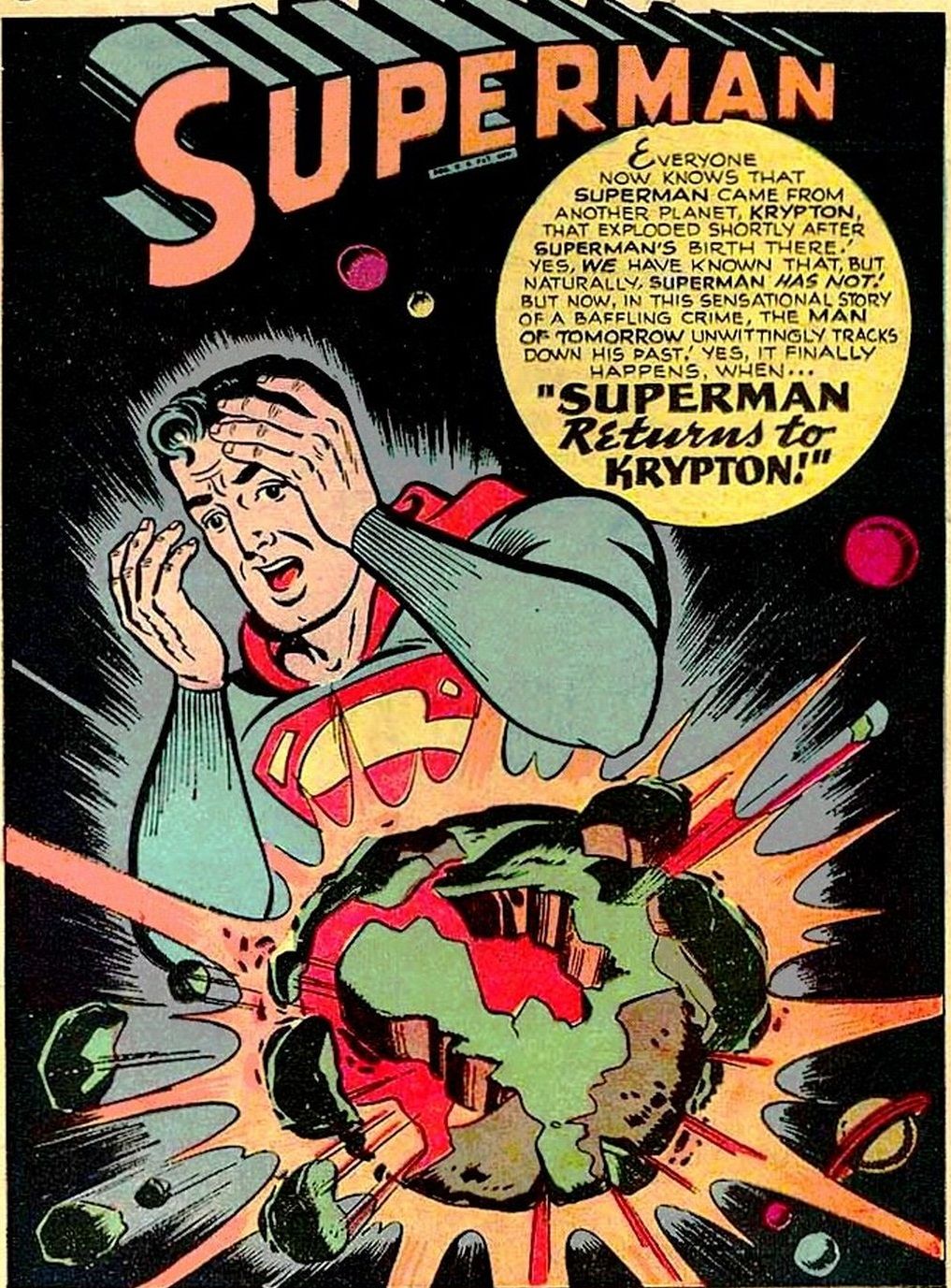 75 Years Ago, Superman Learned His Origin for the First Time