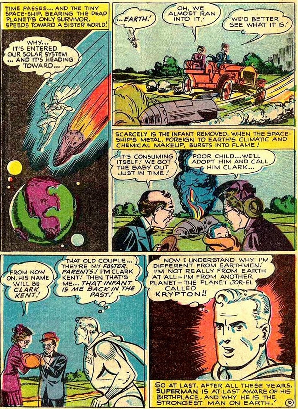 75 Years Ago, Superman Learned His Origin for the First Time