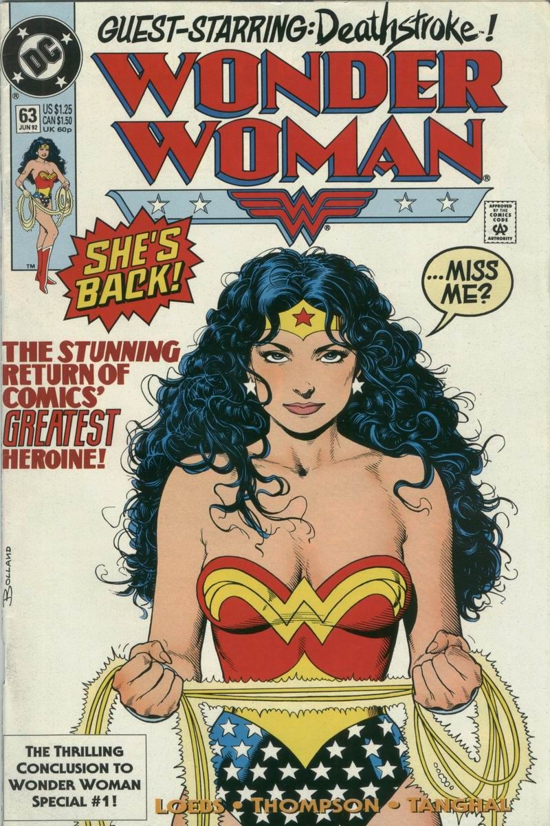 When Did Wonder Woman First Wear Bikini-Style Blue-And-Stars Briefs?