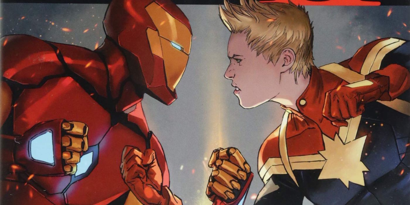 Iron Man vs Captain Marvel