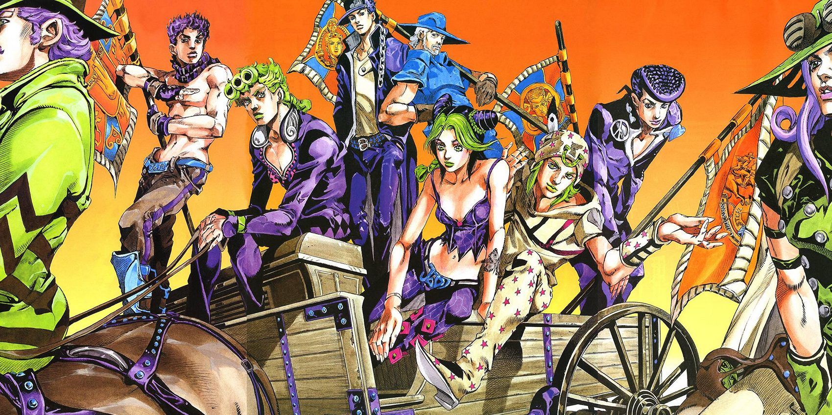 JoJo's Bizarre Visual Design on X: Alternate Color Stand Stat