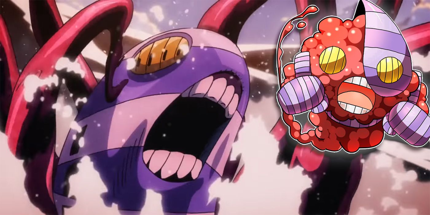 Notorious BIG attacks in JoJo's Bizarre Adventure.