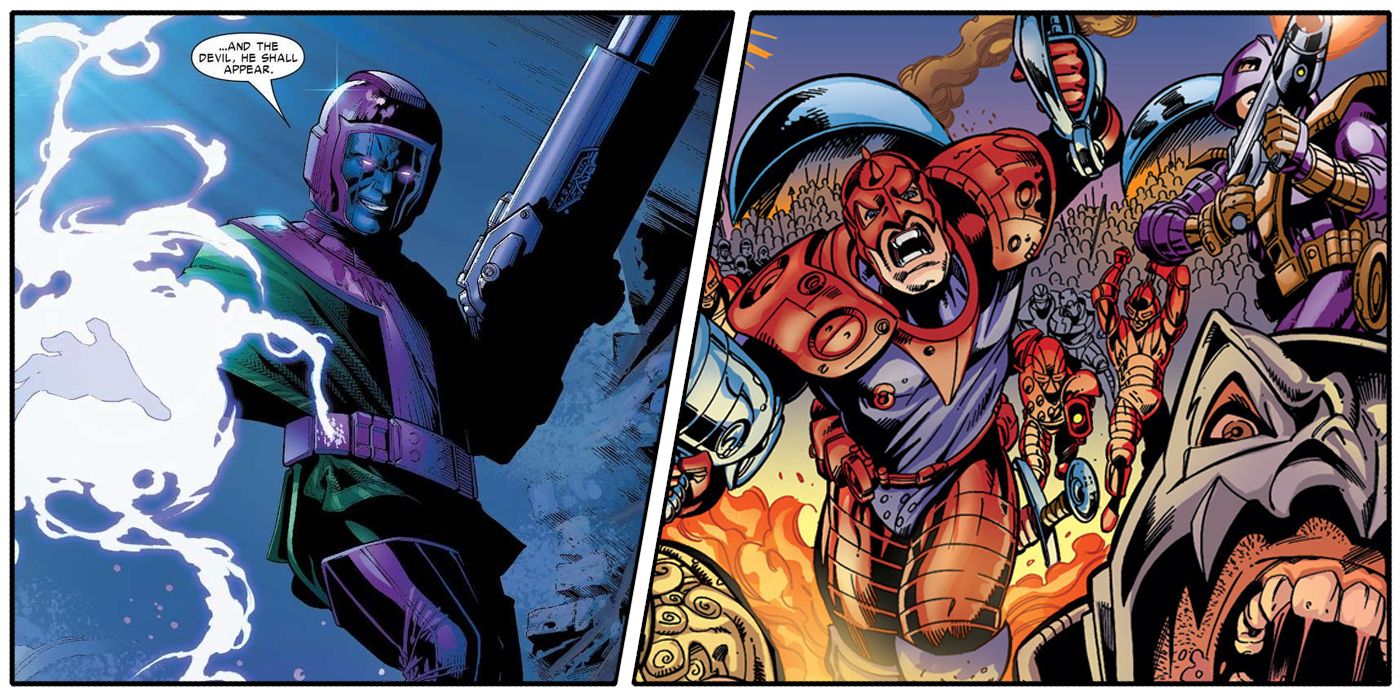 KANG THE CONQUEROR and his Weapons and Armies from the Marvel comic books