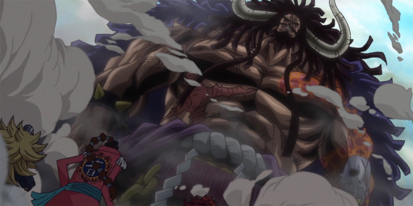 One Piece - Kaidou looking monstrous
