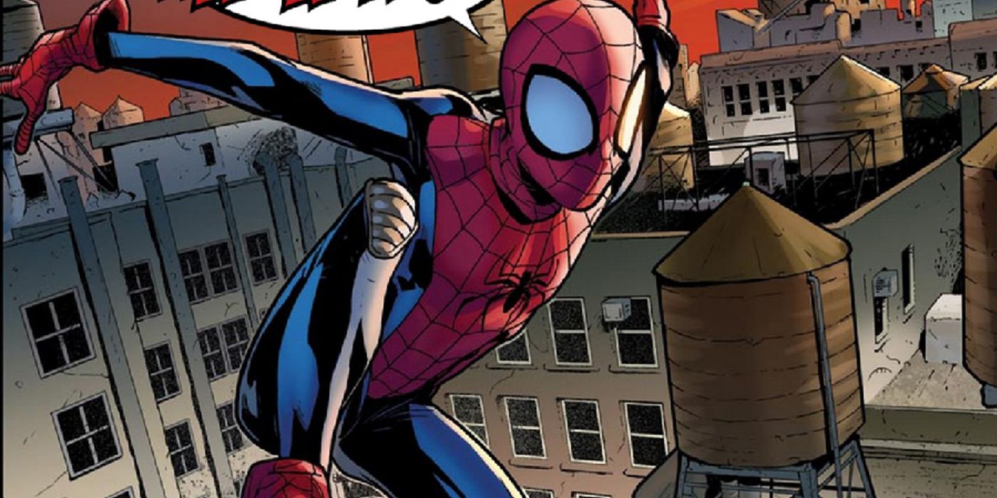 Miles Morales in his first Spider-Man costume from Marvel Comics