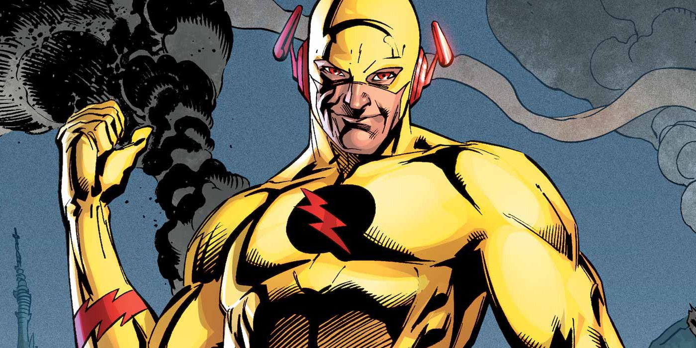 Reverse Flash smiles and appears in Flashpoint