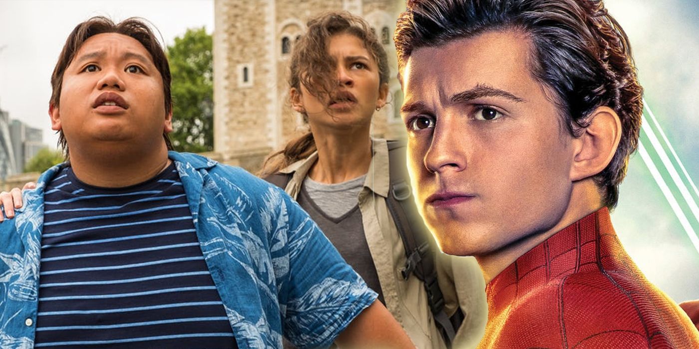 Spider-Man Far From Home Peter Parker Ned MJ feature
