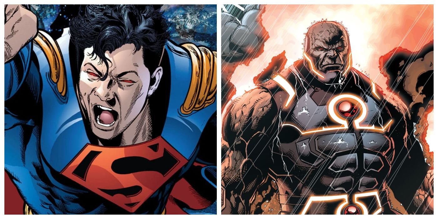 Superboy-Prime and Darkseid