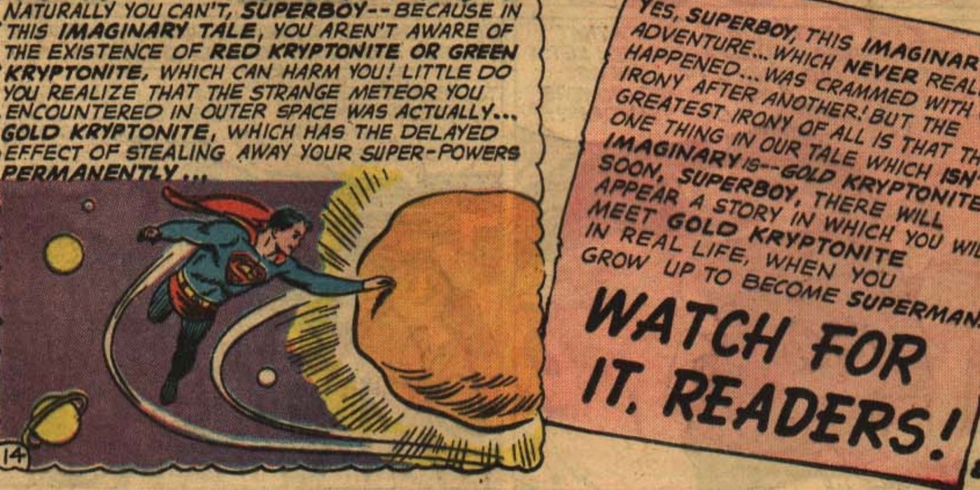 Superman comic book excerpt