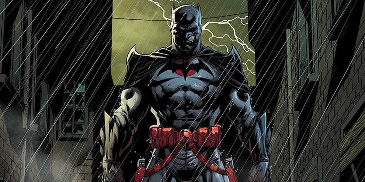 Thomas Wayne wears a new Batsuit as Batman