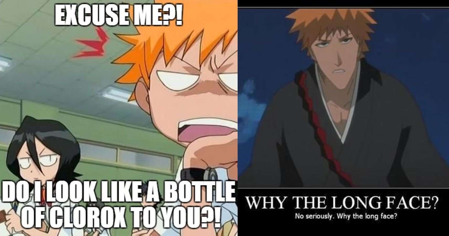 I Fixed some God-Awful Anime Memes : r/bleach