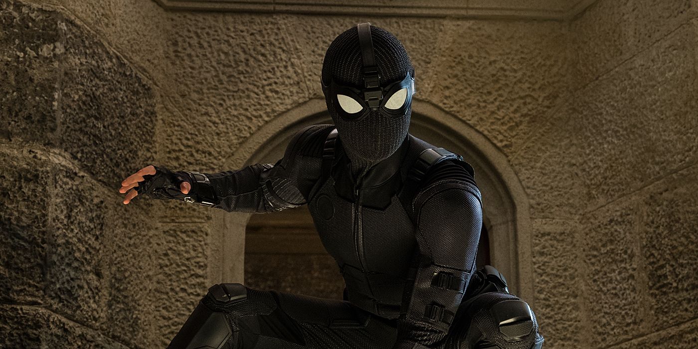 Peter Parker's Night Monkey alter ego in Spider-Man: Far From Home