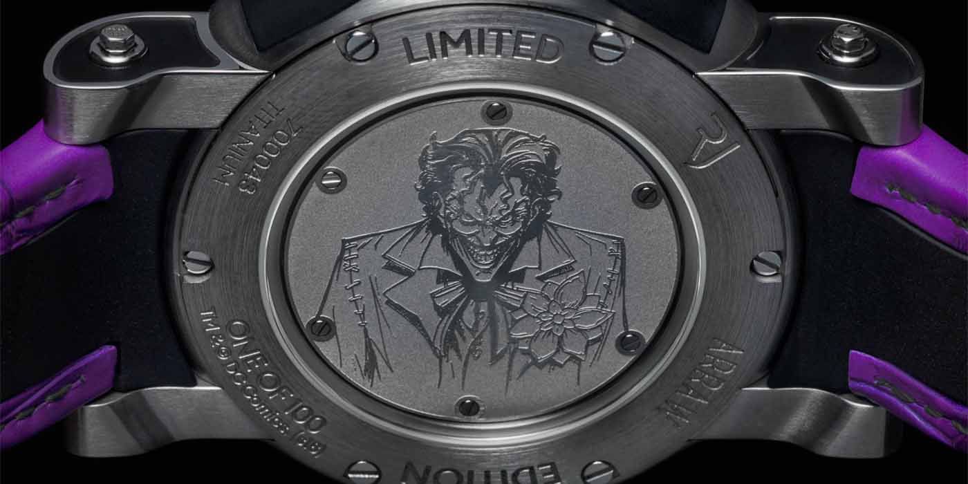 High-End Joker Watch Celebrates Batman's Biggest Foe