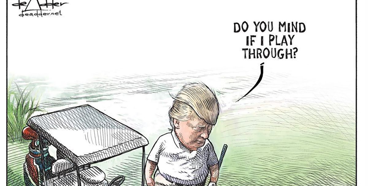 Canadian Cartoonist Michael De Adder Let Go After Viral Trump Comic Pagelagi 